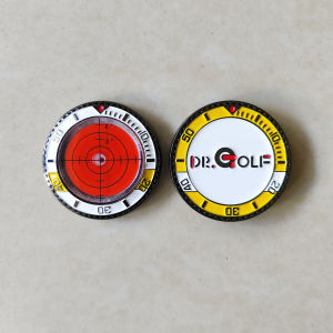 Dr.Putter | Golf Ball Position Marker and Green Reader Bubble Level Slope Detector