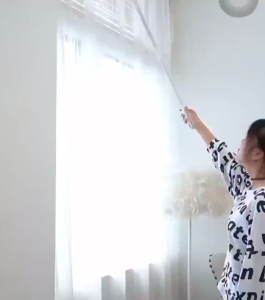 [Free 3Refill] Pel Rol Pembersih Bulu Roll Bulu Kucing Pegangan Yang Dapat Disesuaikan 25-124cm Sticky Roller Pembersih Bulu Ikea