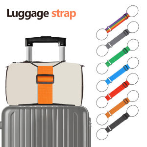 Luggage strap travel bag fixing strap luggage elastic rope binding strap luggage tying strap
