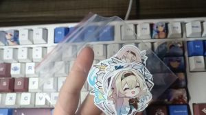 Honkai Star Rail - Set 10/15 Sticker Firefly / Sam - Thợ Săn Stellaron game Honkai Star Rail hình dán trang trí cute chống nước chống xước