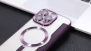 Ốp Lưng Da Từ Tính Không Dây Tích Hợp Sạc Không Dây Cho iPhone 18/17/16/15/14/13/12 Pro Max Plus Air Promax Kèm Ngăn Đựng Thẻ
