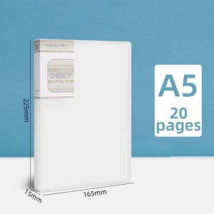 Thickened A4 Transparent Data Folder A5 File Folder 16K Multi-layer Student  Paper Folder B5 Pregnancy Check Report Card Award Certificate Small 32K Word Card Storage Folder Kindergarten Growth Manual
