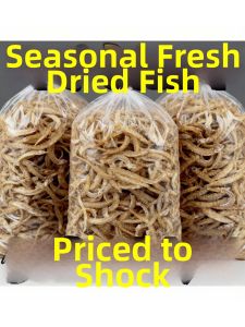 Wild Deep-sea Silver Fish Dried Salted Fish