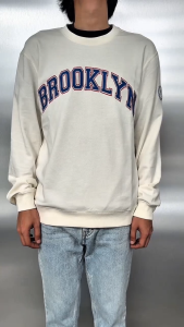 AIIZ (เอ ทู แซด) - AIIZ เสื้อผู้ชายผ้าเฟรนช์เทอร์รี่ย์ ลายกราฟิก