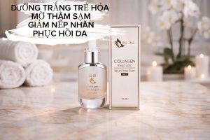 Serum HA Spa Mộc Nhân Dưỡng Trắng Trẻ Hóa Mờ Thâm Sạm Giảm Nếp Nhăn