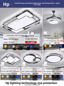 HUIPU ZHAOMING | Luxurious Modern Minimalist Crystal Light Fixture