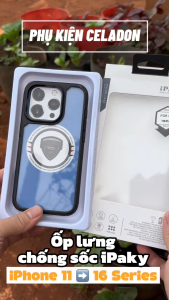 Ốp Lưng Chống Sốc iPaky Cho iPhone 11 12 13 14 15 16 17 Series Chính Hãng