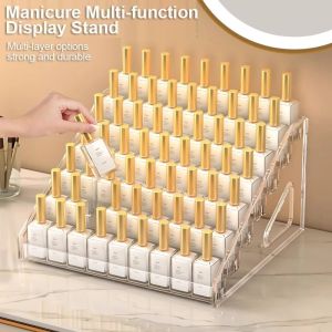 Acrylic 3/4/5/7 Layers Cosmetic Storage Display Rack Lipstick Nail Polish Perfume Makeup Organizer