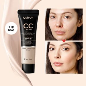 30ml CC Cream Dưỡng Ẩm Làm Sáng Tự Nhiên Kem Che Khuyết Điểm Dạng Lỏng Lâu Trôi Không Dạng Bột Trang Điểm Sửa Chữa Da Mặt