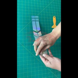 Motorcycle Fender Waterproof Reflective Sticker Safety Warning Arrow Decal Decoration Accessories