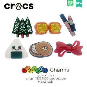 Phụ Kiện Giày Cross Cloggi: Khóa Giày Hoạt Hình Son Môi Kính Nút Giày Phụ Kiện Giày Dép Túi Xách Phụ Kiện Giày Dép