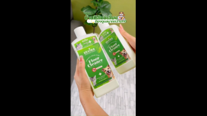 KEVINA น้ำยาถูพื้น 1ลิตร น้ำเกลือ ทำความสะอาดอเนกประสงค์ 100% จากธรรมชาติ ไล่เห็บหมัดไล่แมลงคลาน