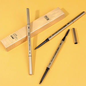 ZEO Natural Waterproof Lasting Eyebrow Pencil with Brush Double Heads Eyebrow Pencil