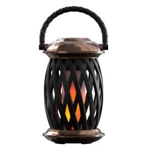 PARKWiN Rechargeable Flame Light Bluetooth Speaker – HIFI Stereo Sound 3600mAh Battery 30H Lighting Portable LED Ambient Lamp
