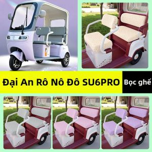 Bọc Ghế Xe Ba Bánh Điện Dianxian su6Pro