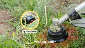 20Pcs Plastic Trimmer Head Blades Replacement Replace Lawn Mower Nylon Blades for Cordless Electric Lawn Mower Grass Trimmer Weed Eater Wacker Accessories