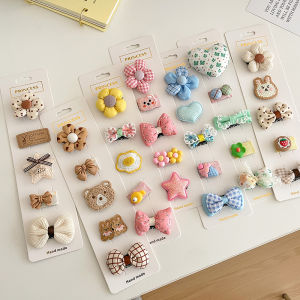 Baby Girl Does Not Hurt Sweating Hair Removal Tool Infant Small Clip Headwear Cute Super Cute Fetal Hair Removal Tool Hairpin BB Clip Barrettes