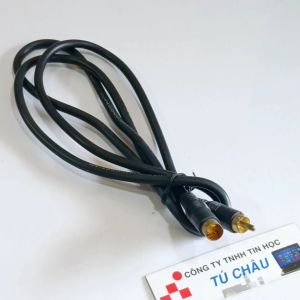 Cáp S Video ra AV (Đầu S Video 4 Pin ra 1 AV Đực) / Cáp dài 1.2M