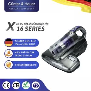 Günter & Hauer Máy hút Bụi Diệt Rận Rệp Cầm tay Thiết Bị Diệt Khuẩn Tia Hồng Ngoại X16