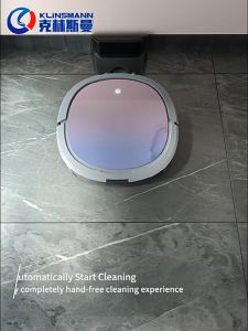 KLINSMANN K196 robot vacuum cleaner/Vacuum And Mopping/Ultra thin 5.7cm/Beautiful appearance/2800 PA Suction Power/APP control/ Electronic water tank/2-Years Warranty/Smarter upgrade