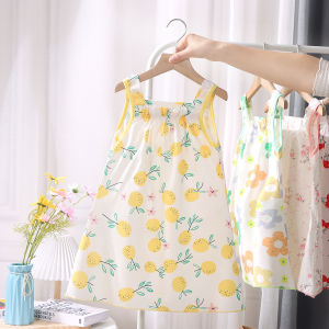 Stylish Beach Dress for Girl Child Strap Skirt