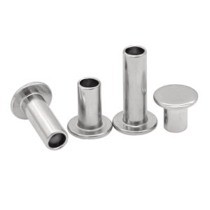 Xe Đinh Không Trung Thực Bằng Thép Không Gỉ 304 Đầu Phẳng Bán Rỗng GB875 Phụ Kiện Phần Cứng Dụng Cụ Tiêu Chuẩn Quốc Gia