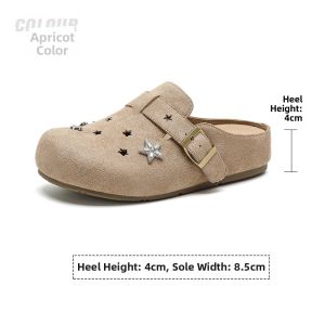 Josiny | New Summer Closed Toe Slip On Slippers