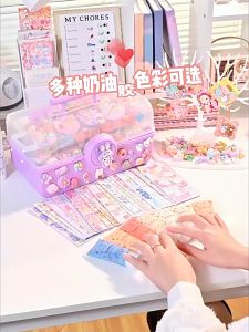 ของเล่น DIY ชูดทำพวงกุญแจ พวงกูญแจเรสิริ่น พวงกูญแจ DIY ของเล่น ชูดสติกเกอร์ ของเล่นเด็กผู้หญิง เลือกได้ 3 แบบ