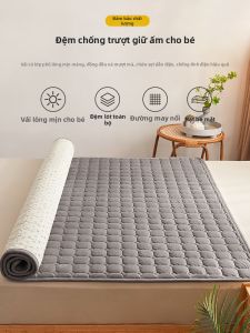 Đệm Giữ Nhiệt Flannel Chống Trượt