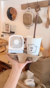 นิกโก้ พัดลมพกพา พร้อมพาวเวอร์แบงค์ (NIKKO Handheld fan with Powerbank)