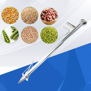 Alat Tanam Jagung Kacang Tanah Kedelai Benih Ergonomis Simple Planter Manual