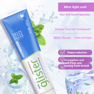 Mint flavor Toothpaste Anti Cavities Anti Plaque Whitening Fresh mouth Remover Yellow Stain White tea Toothpaste 200g