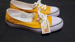 Sepatu Flat Slip On Wanita Dewasa Anak Perempuan Terbaru 2024 Kanvas Import Murah Karet Empuk Lentur