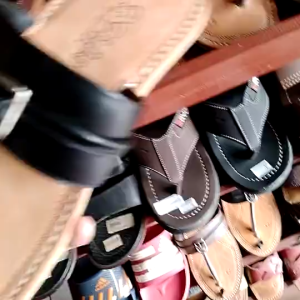 SANDAL TARUMPAH PRIA GESPER KULIT ASLI 100% SUPER ORIGINAL GARUT SUKAREGANG KEREN PREMIUM