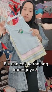 Singlet anak agree Sf040 | kaos dalam anak perempuan katun lusinan premium