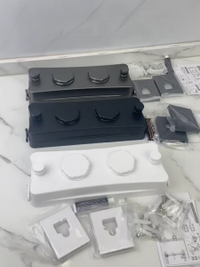 Hypertech non perforated indoor double rope retractable clothesline invisible clothesline