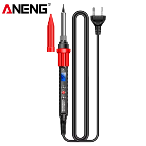 ANENG | ANENG SL106 New Electric Soldering Iron 110V 220V Adjustable Temperature With Switch US EU Plug Welding Repair Tools Kit Set
