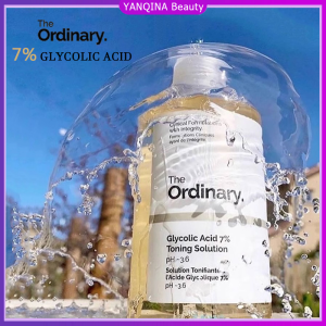 the ordinary 7% glycolic acid cleansing and moisturizing water toning fruit acid removes acne and improves pores 240ml
