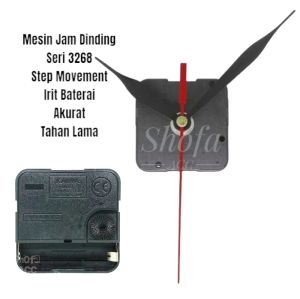 Mesin Jam Dinding Standard Movement Murah Grosir