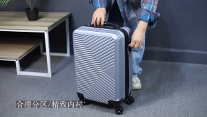 BE 20/24 Inch Business Luggage Travel Suitcase ABS+PVC Trolley Case Hard Shell Luggage