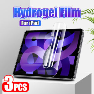 Screen Protector For iPad Pro 11 12.9 2022 2021 Soft Hydrogel Film For iPad 10th 9th 8th 7th Generatio Mini 6 Air 5 4 3 2 1 9.7