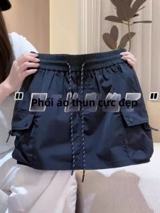 Chân Váy Quần Thể Thao Nhanh Khô Cao Waist Dáng A Phù Hợp Phụ Nữ