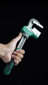 Kunci Pipa Type F 80-50MM Pipe Wrench Multifunctional Universal 80MM Kunci Pipa Pembuka Baut- 6787