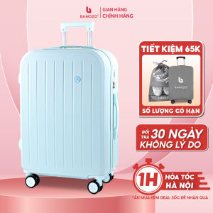 Vali Du Lịch Bamozo 8812 Thời Trang Size 20/24 Chất Liệu Nhựa ABS Bền Đẹp Thời Trang Bảo Hành 5 Năm LỖI 1 ĐỔI 1