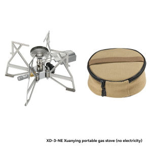 Campingmoon | CAMPINGMOON XD-3-NE Butterfly Stove Outdoor Camping Hiking Portable Folding Stove Windproof Gas Stove camping accessories