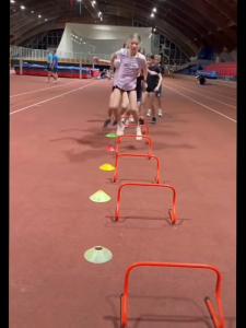 🇸🇬 [READY STOCK] Agility Training Hurdles 5-Pack - Hi Visibility Speed Endurance Indoor/Outdoor Practice Equipment for Track & Field - Fences for Sports Team Condition & Coaching Football Soccer & Cross Country