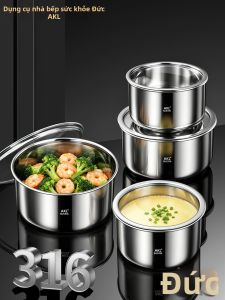 AKL | 316L Stainless Steel Heat-resistant Infant Steam Bowl
