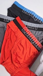Conquest (3 Pcs) Mens Dri-Fit Mini Underwear Cooling Quick Dry Breathable Comfort - CQ5314