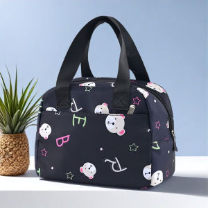 Thickened Aluminum Foil Lunch Box Bag Large Capacity Thermal Insulation Waterproof Handbag for Outdoor Use by Office Workers And Students