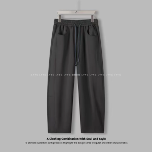 Quần Dài Nam Ống Đứng Màu Trơn Mùa Thu 2025 Quần Dài Nam Dáng Rộng Thoải Mái Thường Ngày Thời Trang Hợp Thời Trang